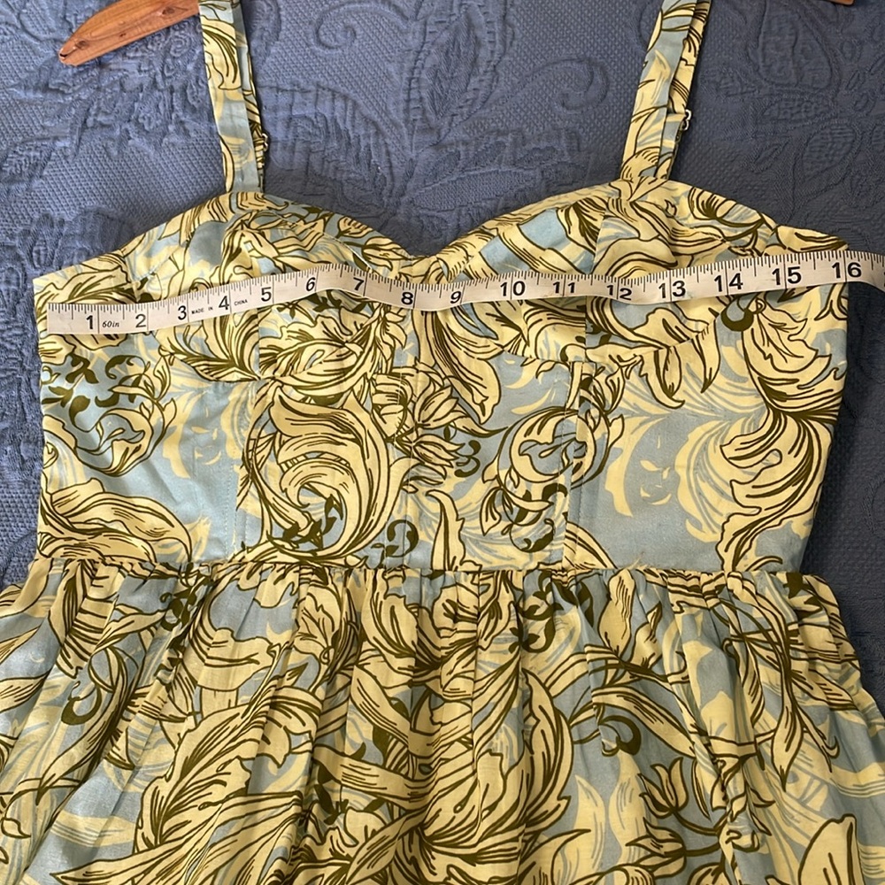 New Eddy Lace Printed Maxi Dress size Medium - Picture 12 of 15
